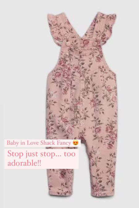 Love Shack Fancy x Gap

Baby back to school floral jumper overalls romper girl 

#LTKBacktoSchool #LTKbaby #LTKFind