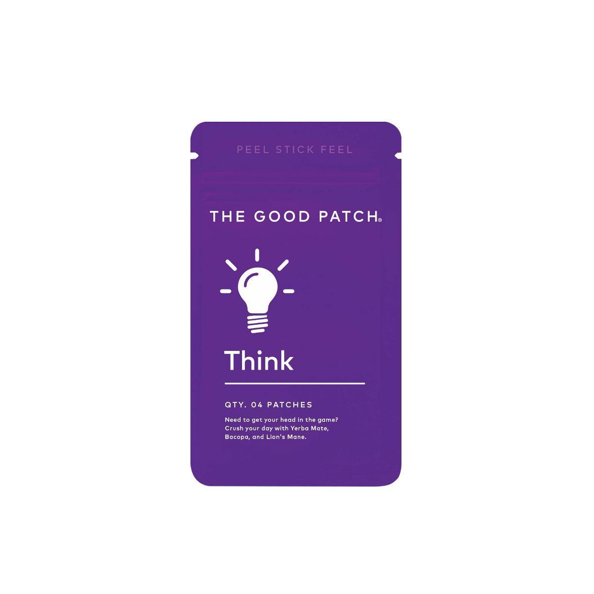 The Good Patch Think Plant-Based Vegan Wellness Patch - 4ct | Target
