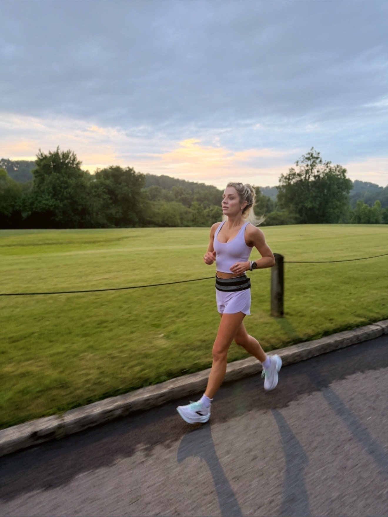 All purple running outfit

#LTKootd #LTKActive #LTKfitnessgoals