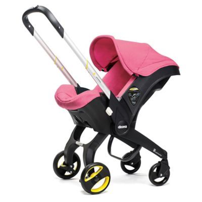 Doona™ Infant Car Seat/Stroller with LATCH Base in Pink | buybuy BABY