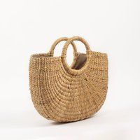 Second Sale Camryn - Straw Bag, Market Tote, Picnic Basket, Handbag, Beach Bag | Etsy (US)