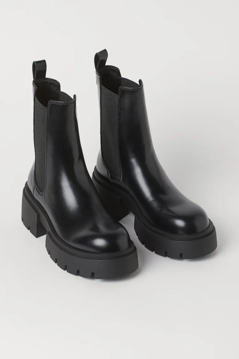 Platform Chelsea boots | H&M (UK, MY, IN, SG, PH, TW, HK)