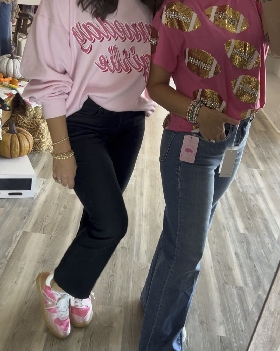 Pink Creek has the cutest game day ready fits! 