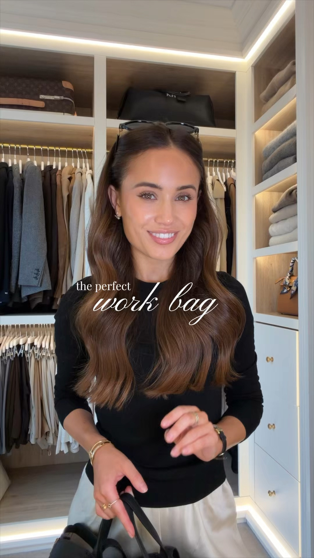 The perfect work bag by Songmont. Styled with a black Zara blazer and Theory Sweater, Lilysilk trousers and Chanel ballerinas 

#LTKspring #LTKuk