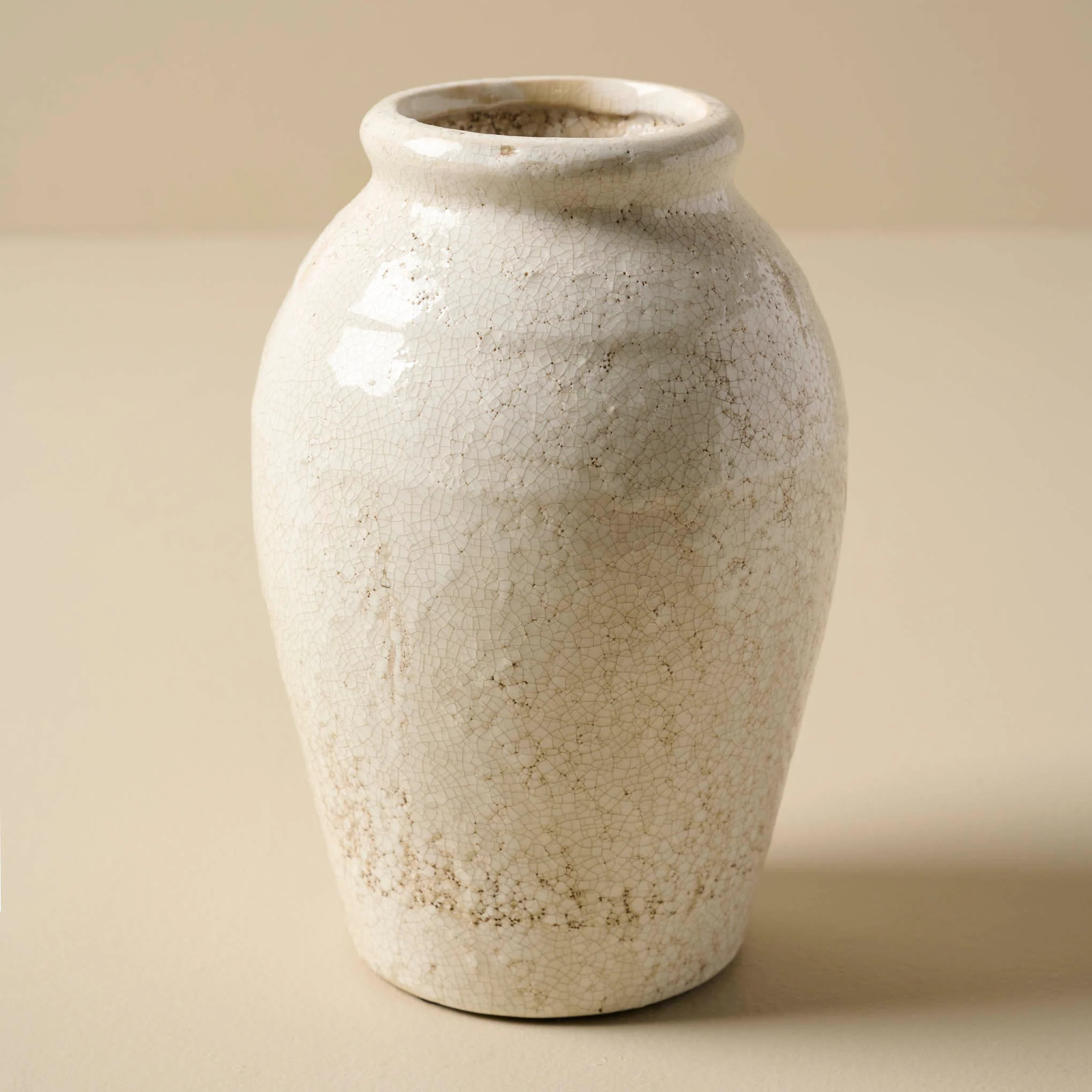 Marie Distressed Crackle Vase | Magnolia