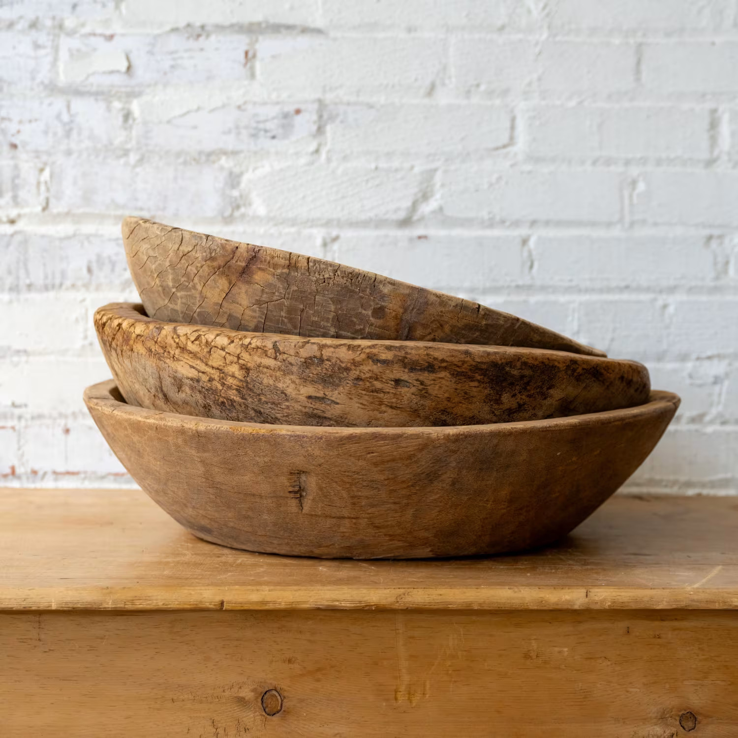 Found Large Teakwood Bowl | Magnolia