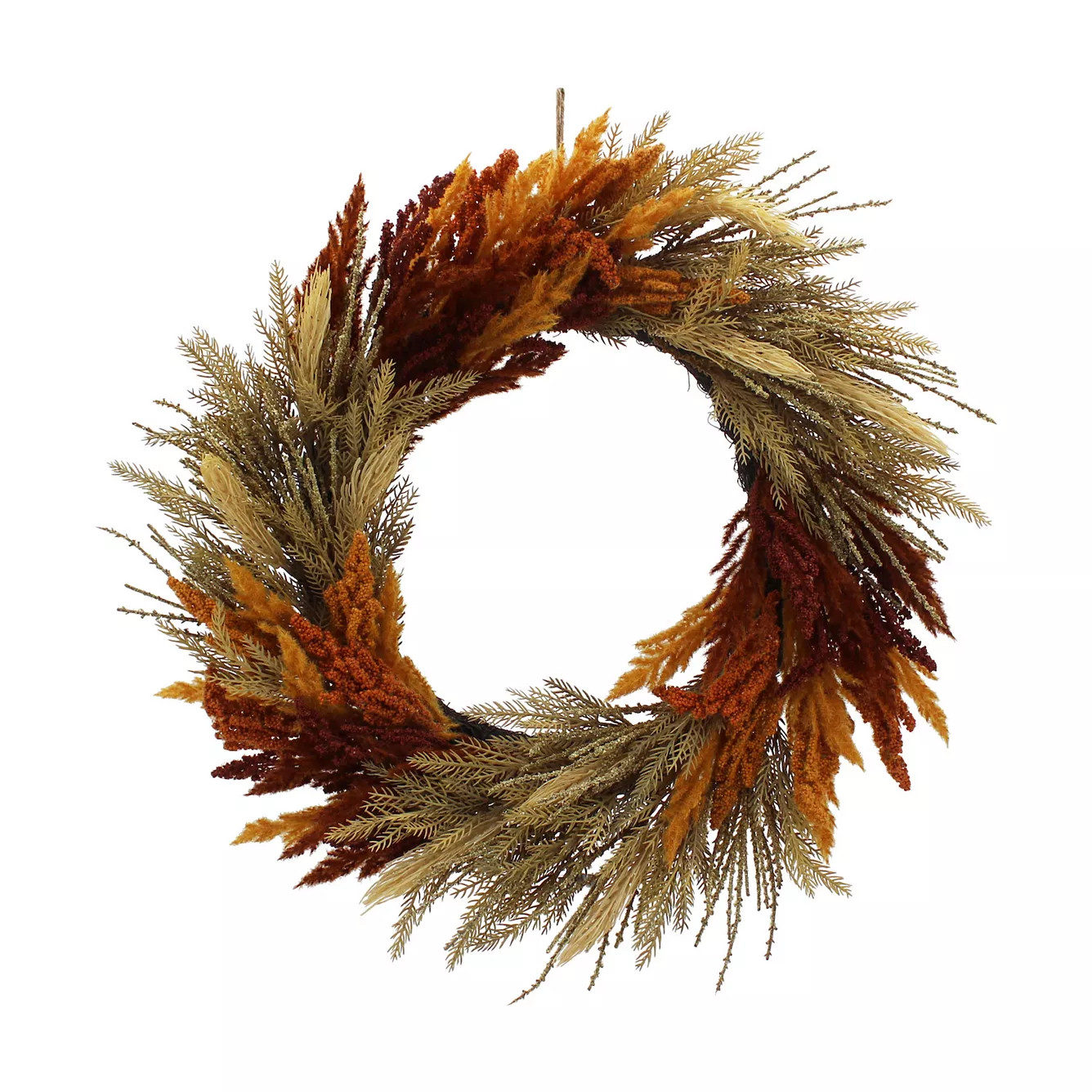 Sonoma Goods For Life\u00ae\u00ae Tri Color Artificial Grasses Wreath | Kohl's