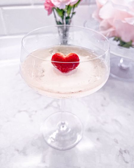 Strawberry ice drink🍓🍸
Cocktail coupe and mini cookie cutters
Love this for Valentine’s, Galentine’s, or Bridal shower💗


#LTKhome #LTKparties