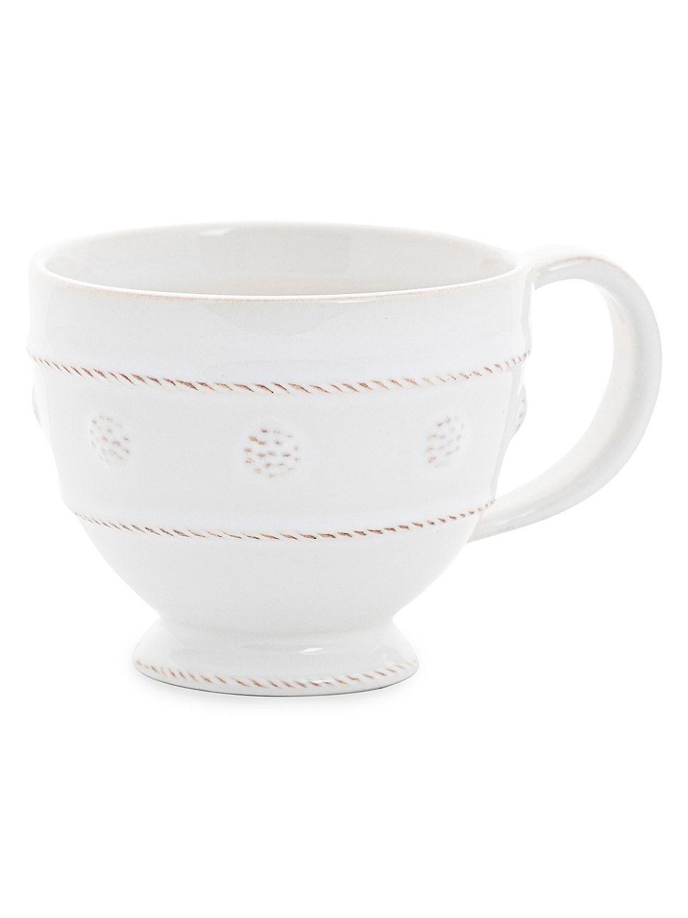 Berry & Thread Ceramic Breakfast Mug - White Wash | Saks Fifth Avenue