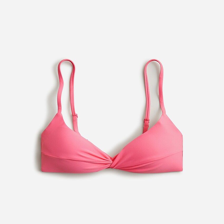 Strappy twist bikini top | J.Crew US