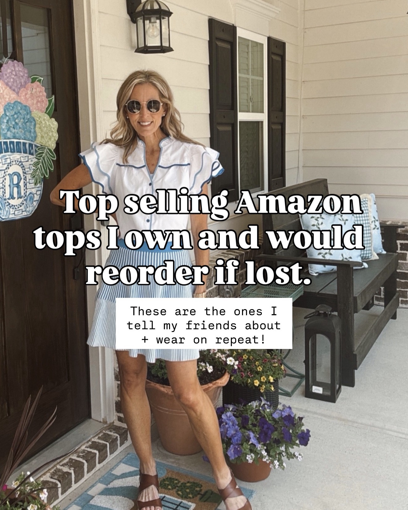 Top selling Amazon tops I own + would reorder without thinking twice … the ones I wear on repeat and tell my friends about!! Comment TOPS for links 



Amazon tops, Amazon fashion finds, Amazon best sellers, Amazon tops for women, affordable fashion, everyday outfits, casual chic style, spring outfits, summer tops, workwear outfits, teacher outfits, classic style, elevated basics, feminine tops, ruffle sleeve tops, floral blouses, striped tops, colorful tops, lightweight tops, breathable fabrics, denim outfit ideas, jeans 