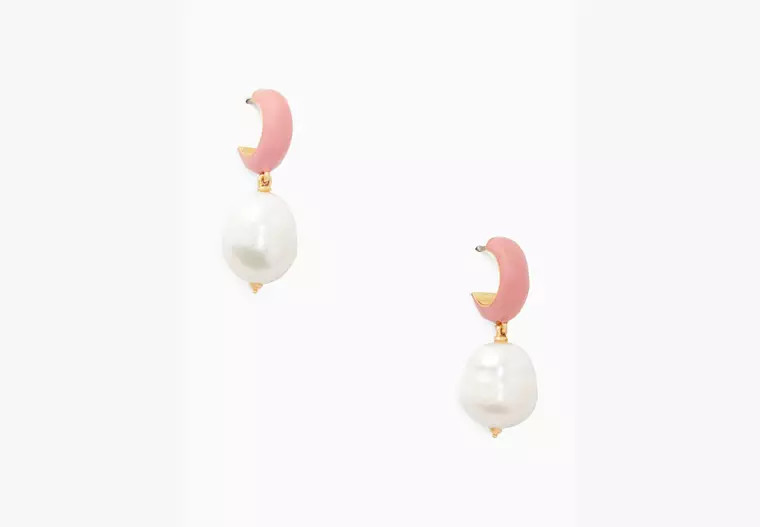 Candy Drops Enamel Pearl Drop Hug | Kate Spade Outlet