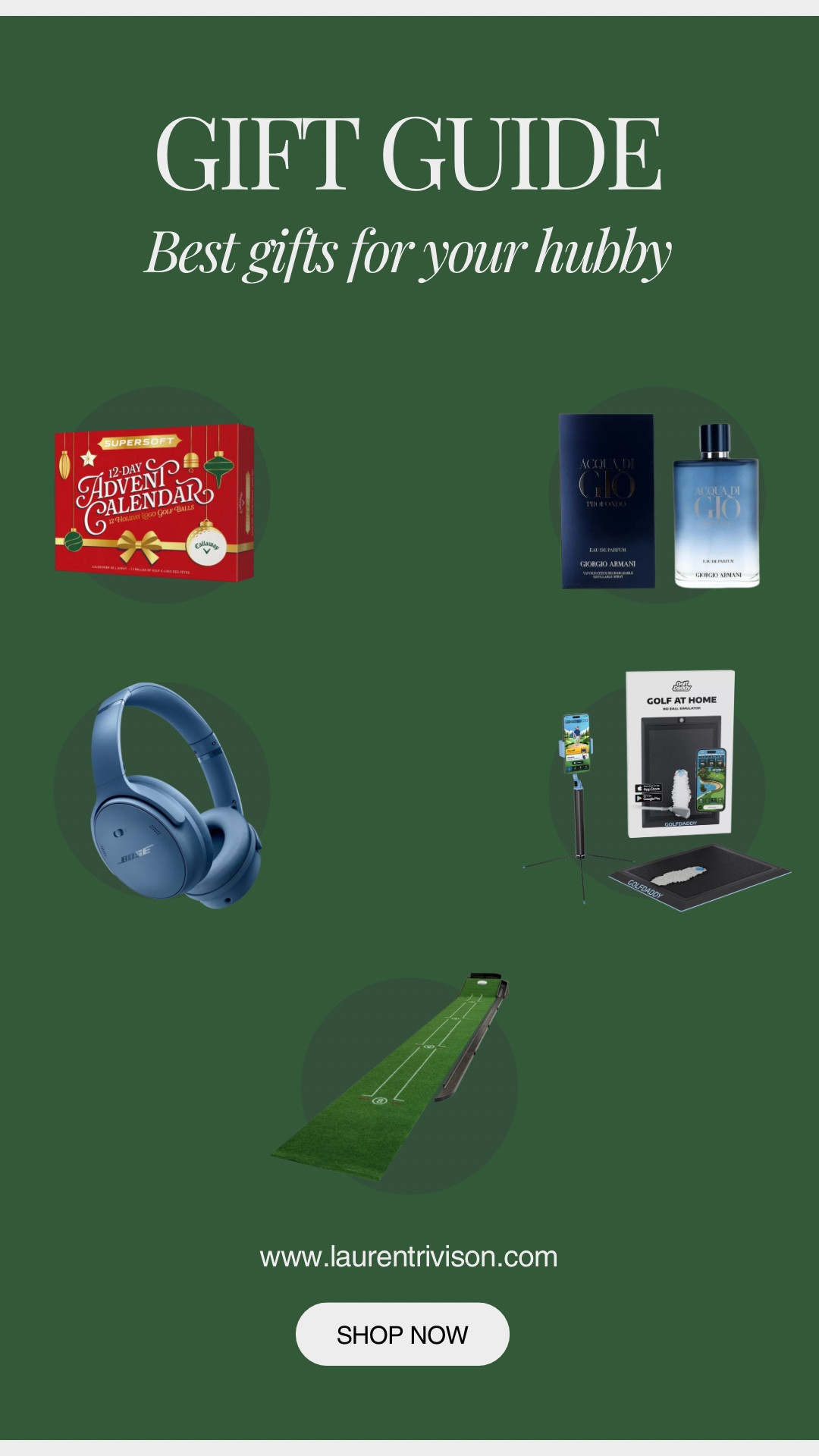 Gifts your hubby will actually use and love mostly if they love golf⛳️💙

#LTKGiftGuide #LTKCyberWeek #LTKHoliday