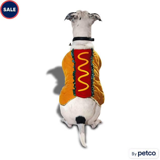Bootique Hotdog Pet Halloween Costume, Large | Petco