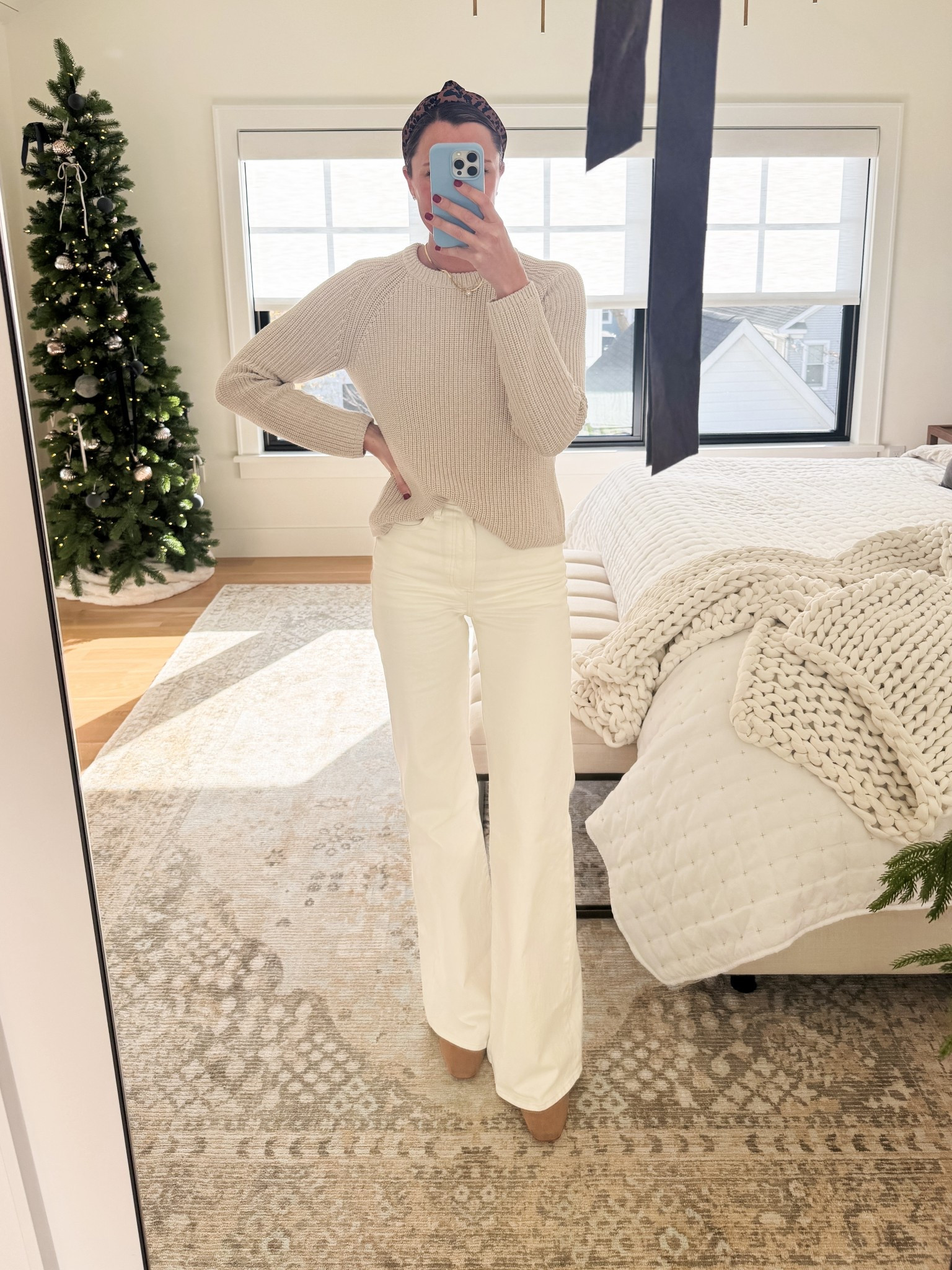 Wideleg bell jeans and quince cotton sweater - the easiest winter staples that I swear by! 

#LTKmomlife #LTKOver40 #LTKSaleAlert