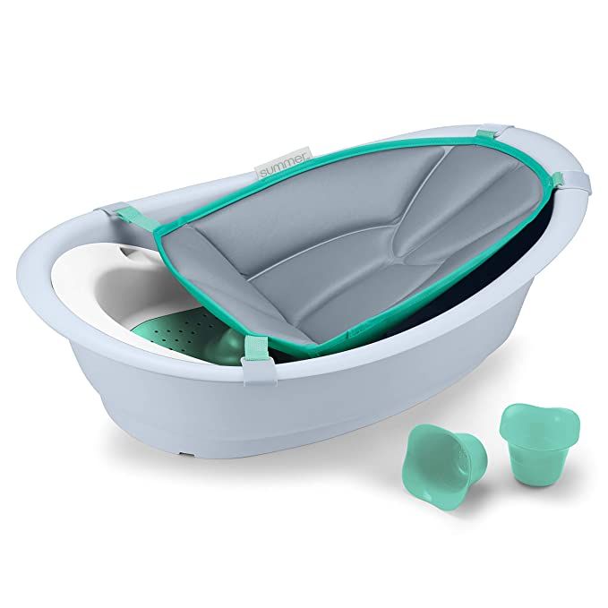 Summer Gentle Support Multi-Stage Tub - For Ages 0-24 Months - Includes Soft Support, Two Bath To... | Amazon (US)