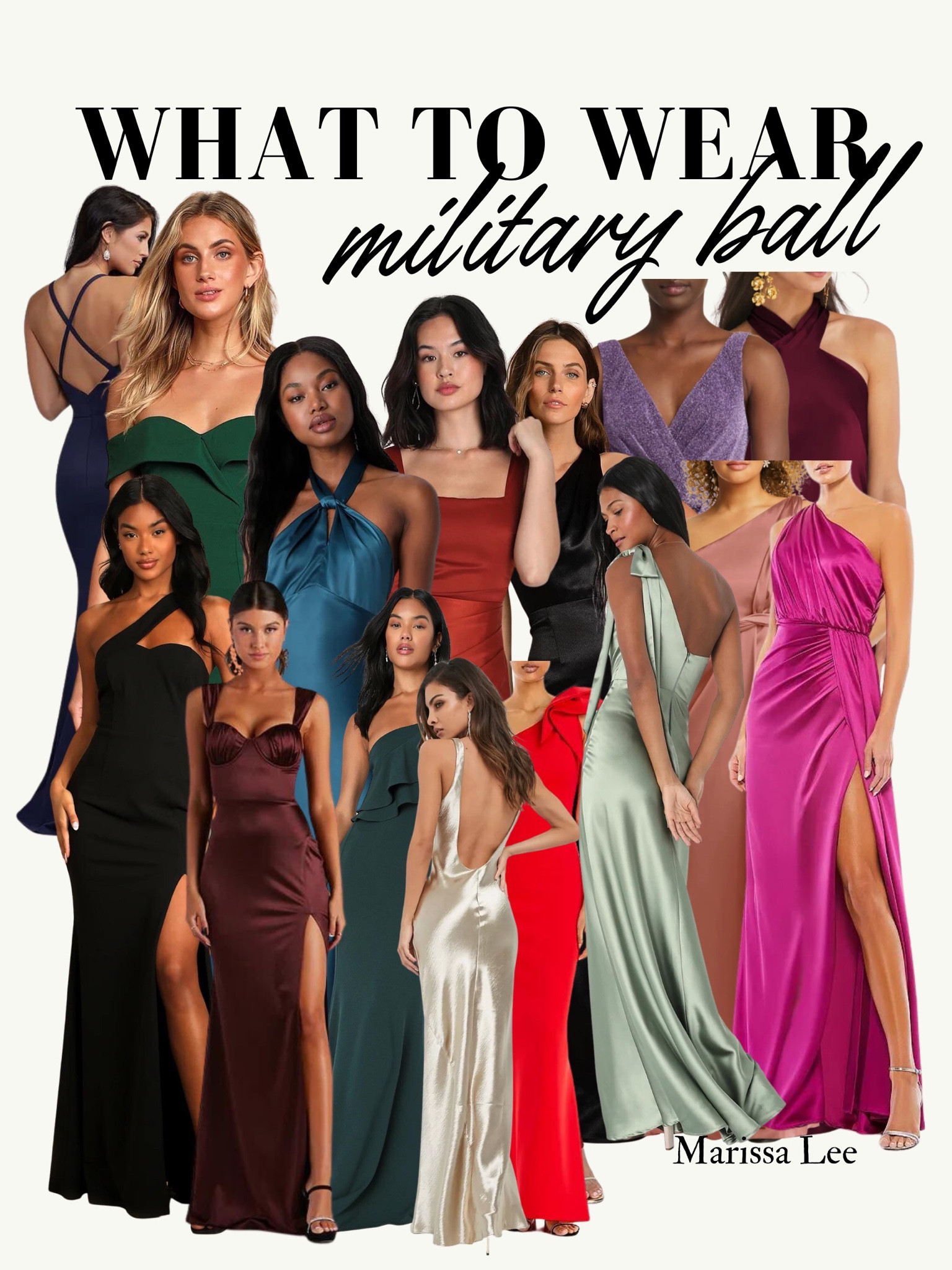 Are you a military spouse looking for military ball dresses? Here’s ball dress inspiration for the upcoming Marine Corps Birthday ball! All of these formal gowns are perfect for any formal black tie event or gala. All of these dress styles are stylish and appropriate for the military ball AND the colors complement the beloved Marine Corps blues 😉 

#LTKstyletip #LTKunder100 #LTKFind