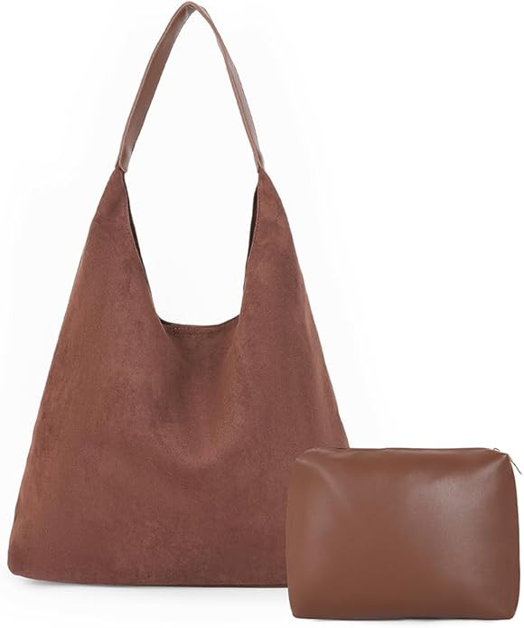 Womens Fashion Shoulder Bags Large Tote Bag Retro Purse Handbag Casual Work Ladies Top Handle Sat... | Amazon (US)