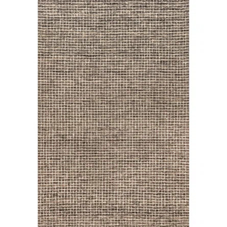 Arvin Olano x Rugs USA Arvin Olano x Rugs USA Melrose Checked Wool Brown Area Rug | Wayfair | Wayfair North America