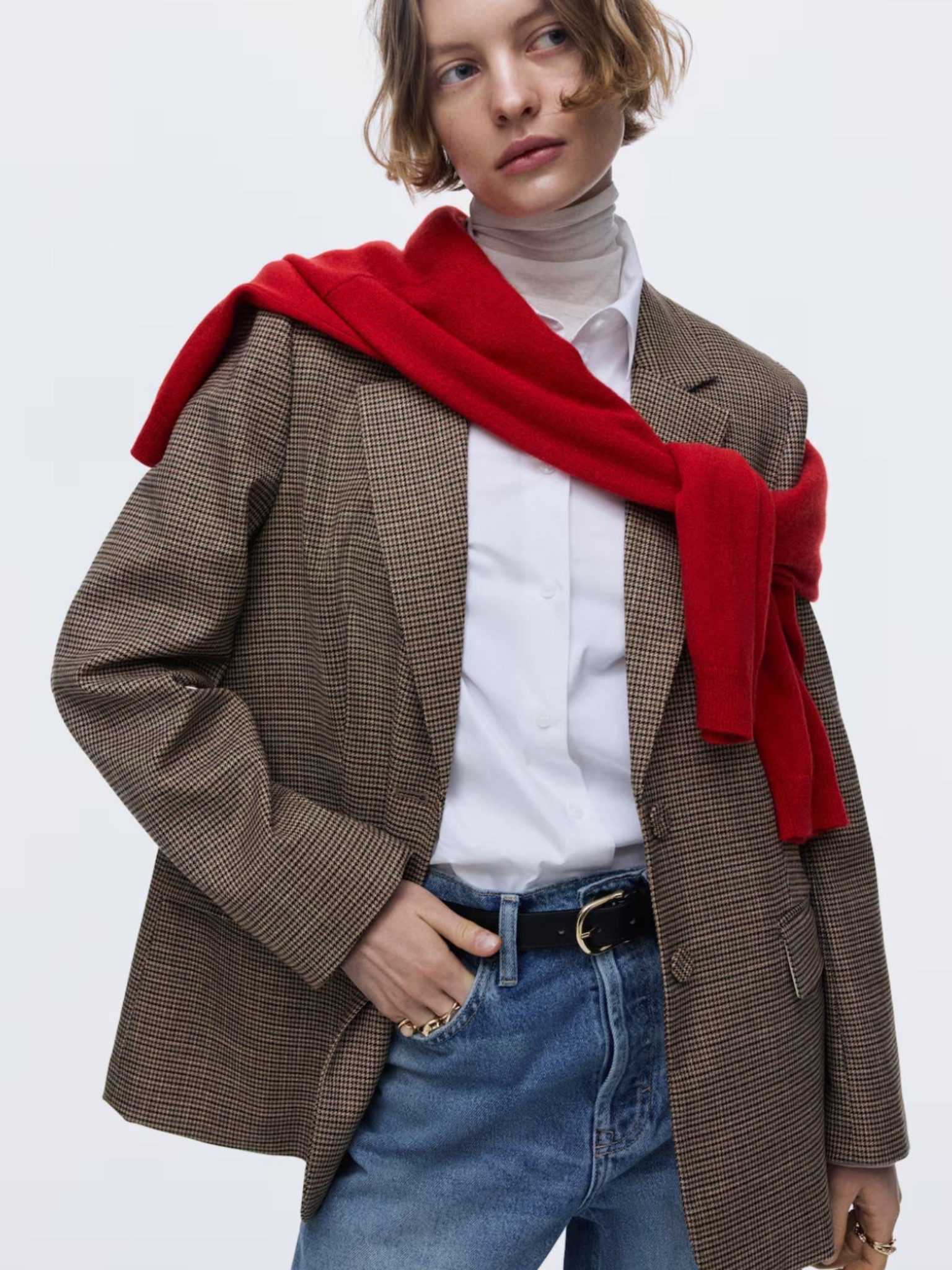 H&M houndstooth blazer fully in stock! 
.
.
#hmxme

#LTKFindsUnder100