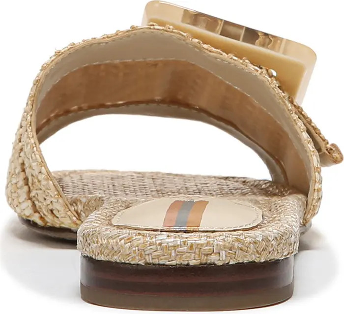 Bambi Raffia Buckle Slide Sandal (Women) | Nordstrom