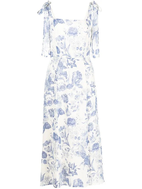 Twilight Midikleid mit Blumen-Print | Farfetch Global