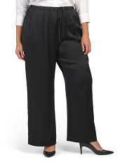Plus Satin Pants | TJ Maxx