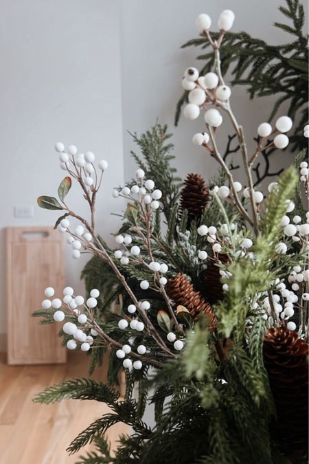 White berry stems/branches are perfect for winter styling! You can also easily transition them into spring when the time comes 

#LTKhome #LTKsalealert #LTKstyletip