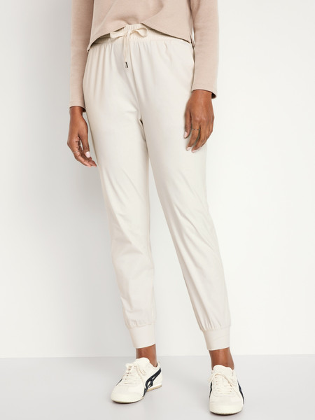 High-Waisted SleekTech Joggers | Old Navy (US)