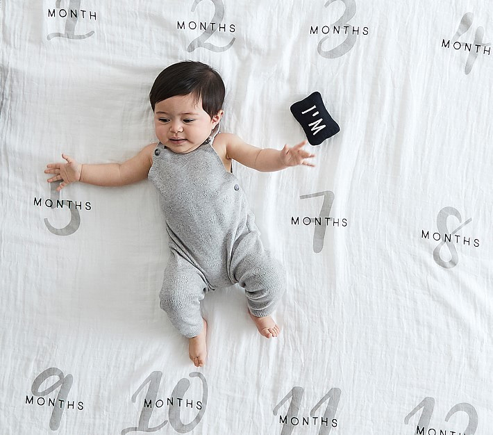 Milestone Baby Blanket | Pottery Barn Kids