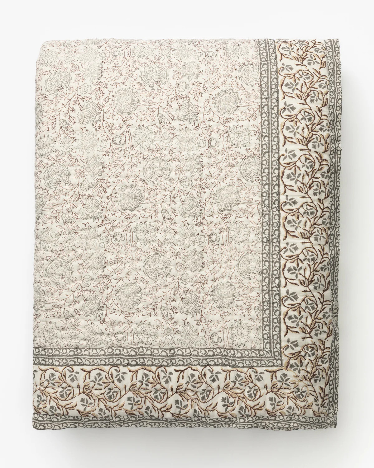 Tulare Block Print Quilt | McGee & Co. (US)