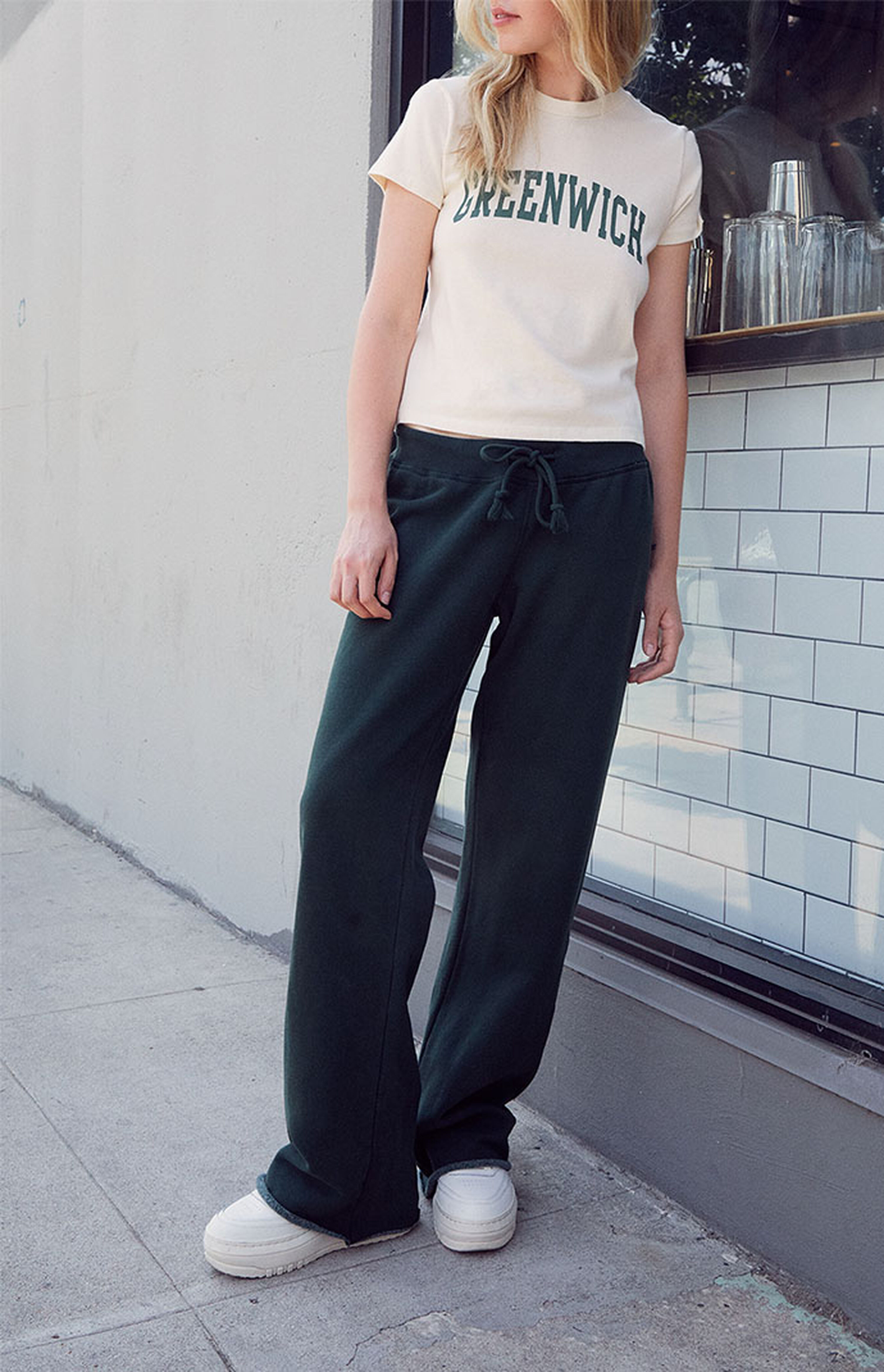 John Galt Green Rainey Sweatpants | PacSun