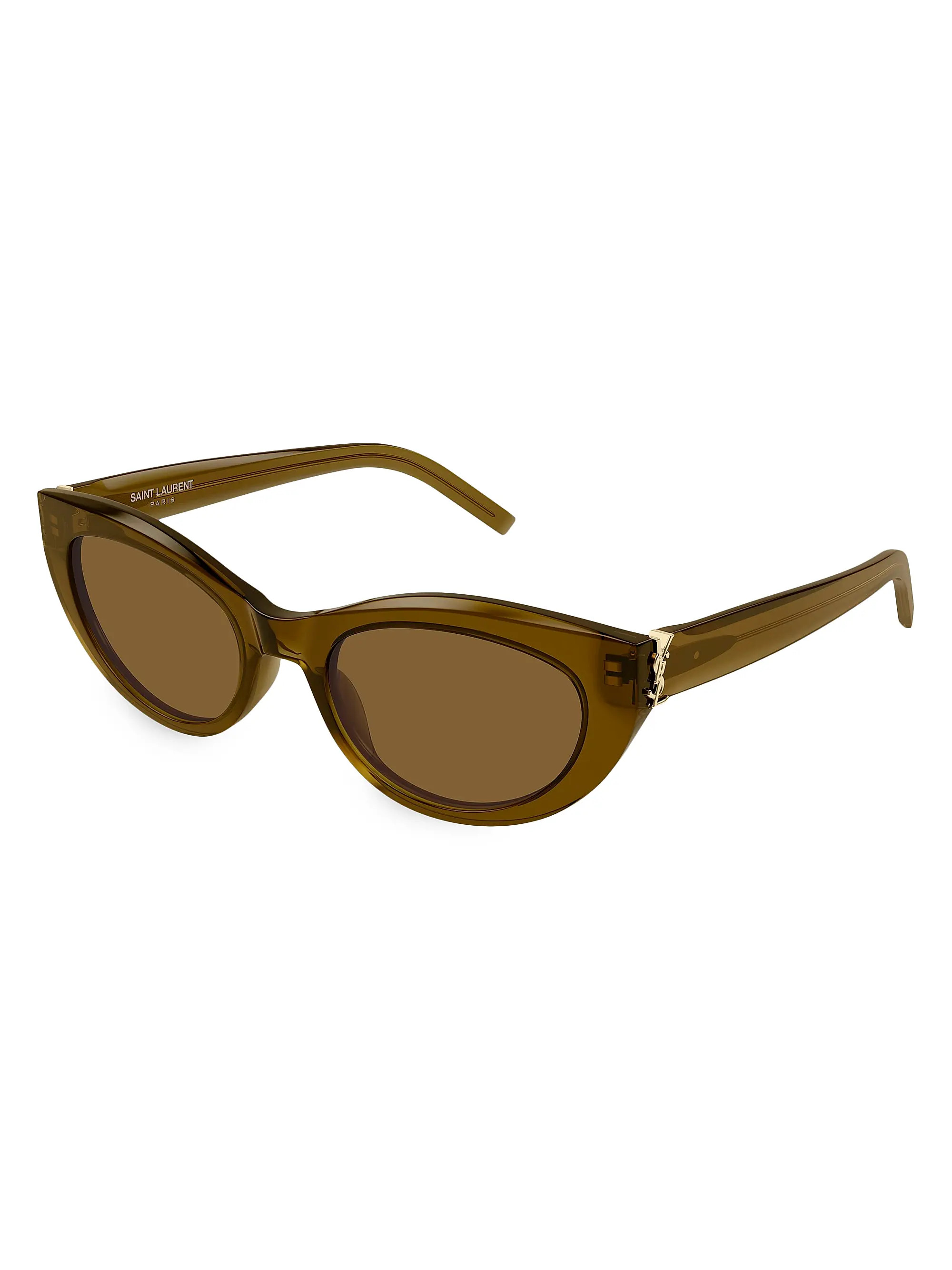 Monogram Hinge Acetate 54MM Cat-Eye Sunglasses | Saks Fifth Avenue