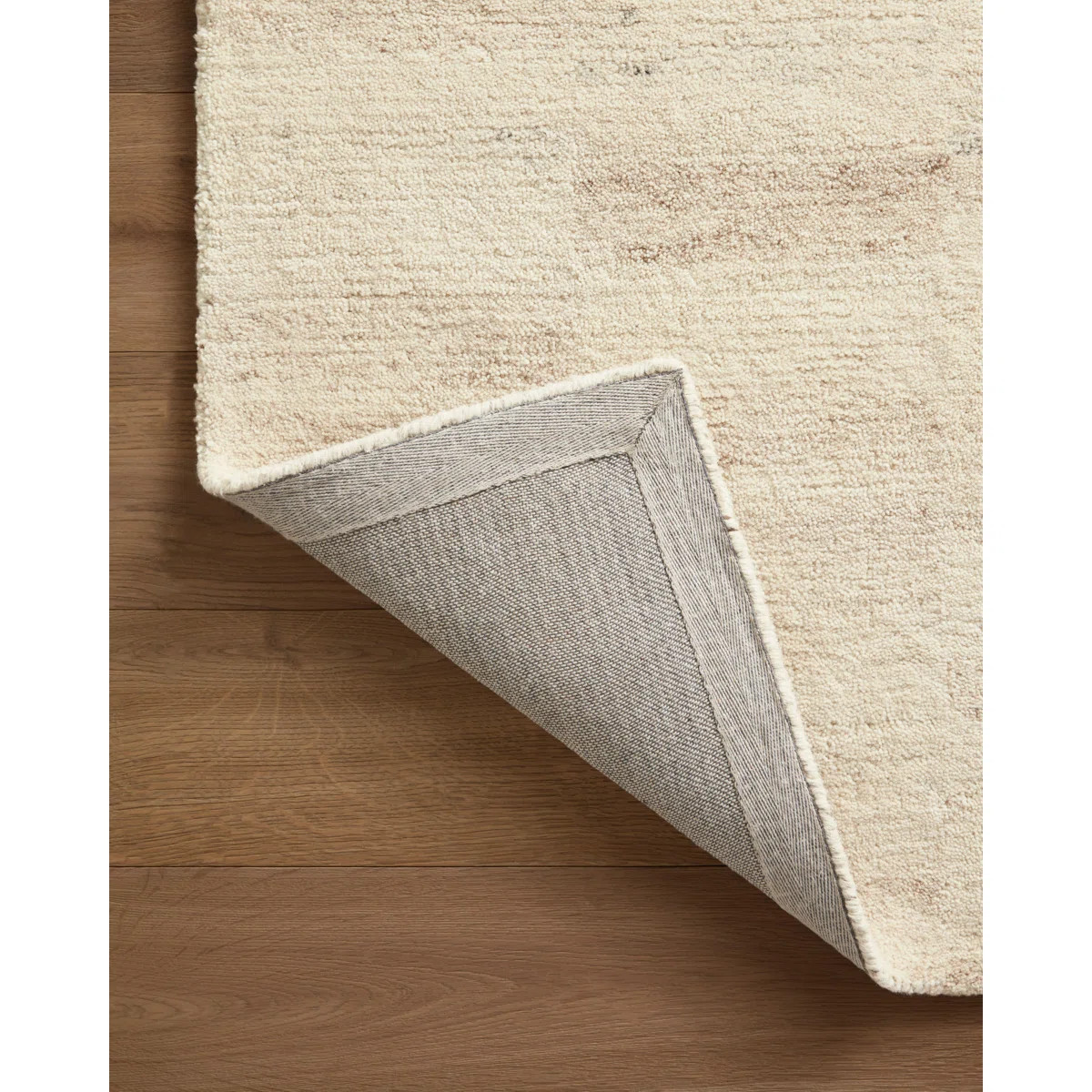Amber Lewis x Loloi Rocky Natural / Fog Area Rug | Wayfair North America