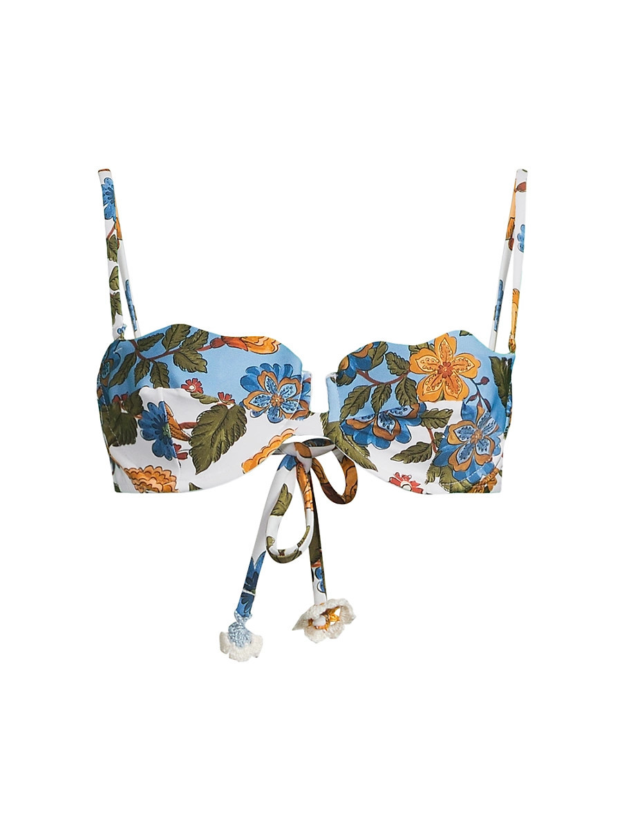 Women's Garden Scarf Underwire Bikini Top - Size XL | Saks Fifth Avenue