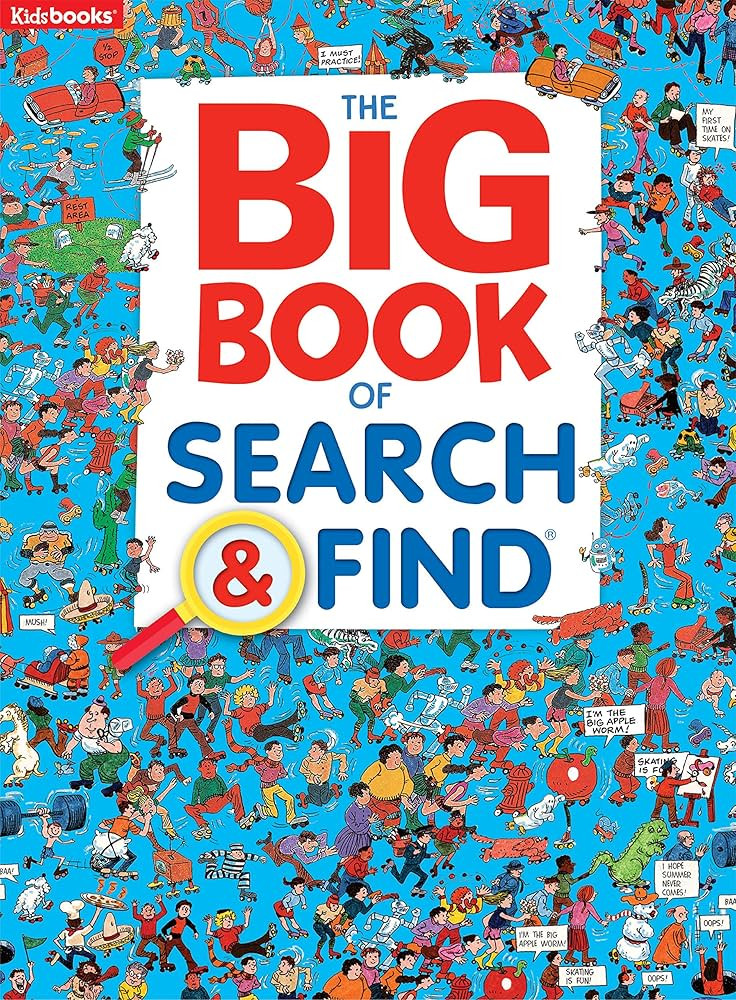 The Big Book of Search &amp; Find-Packed with Hilarious Scenes and Amusing Objects to Find, a Fun Way... | Amazon (US)