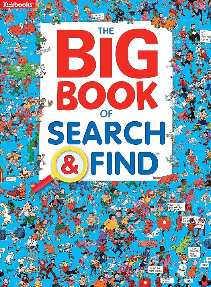 The Big Book of Search & Find-Packed with Hilarious Scenes and Amusing Objects to Find, a Fun Way... | Amazon (US)