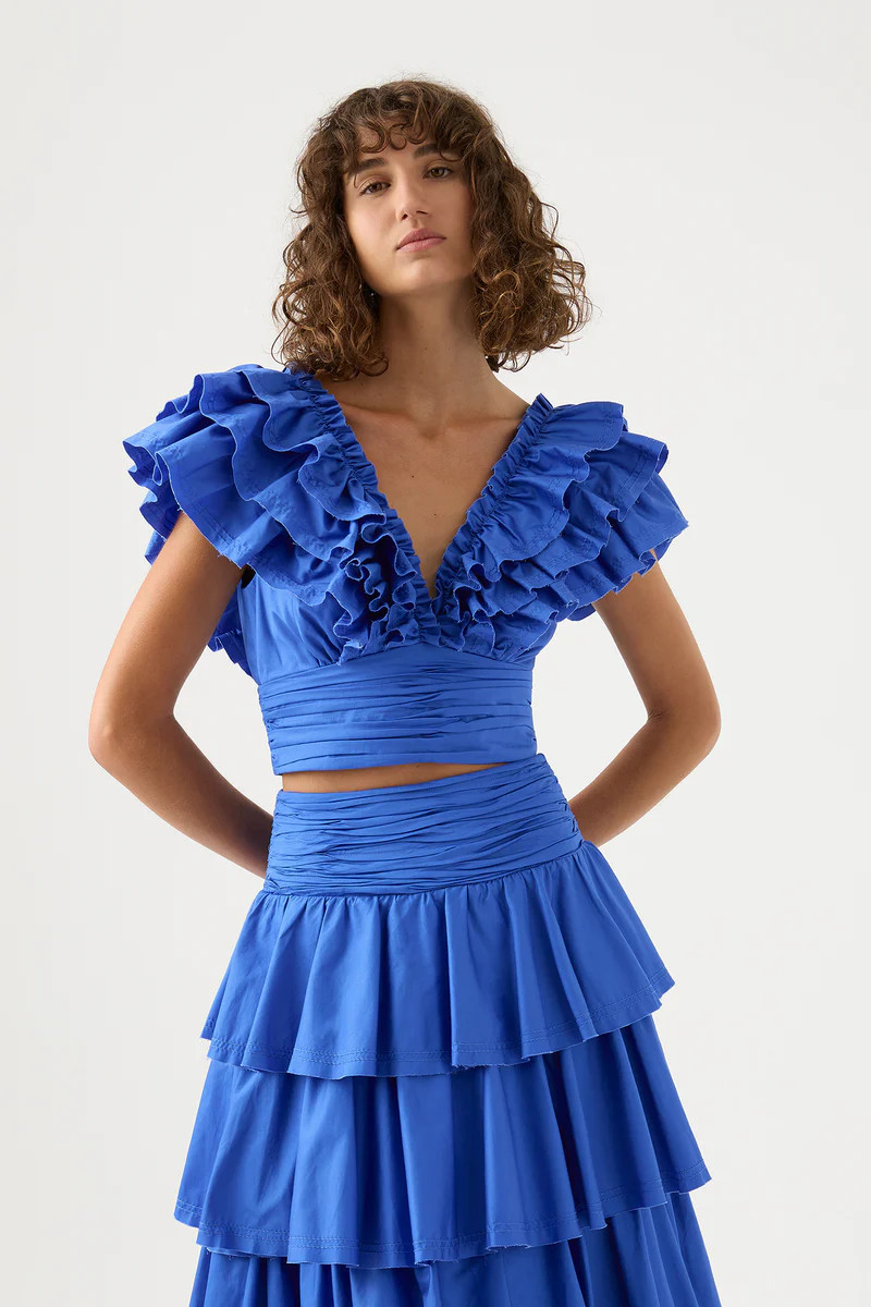 Rhythmic Frill Bodice | Aje.(Global)