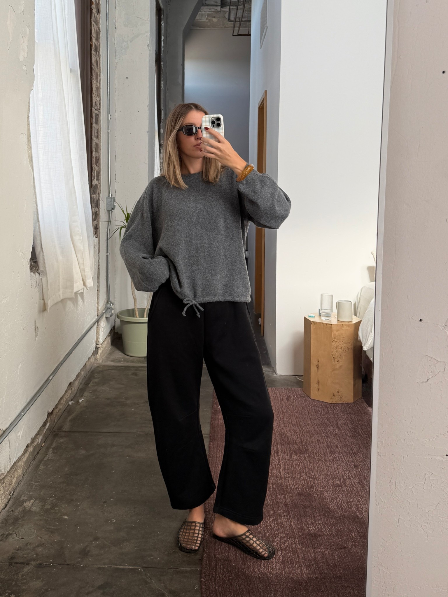 40% off right now! 
Sweater: medium 
Pants: small

#LTKFindsUnder50 #LTKFindsUnder100 #LTKSaleAlert