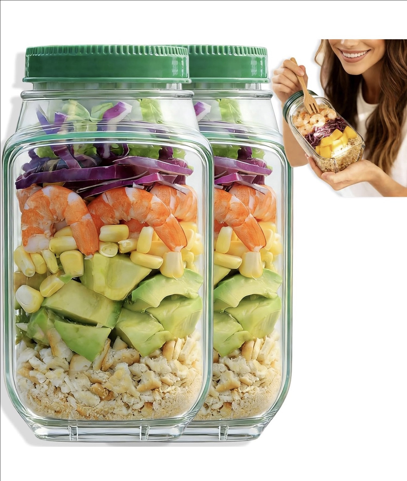 How many times have you packed a salad for work, only to find wilted greens by lunch? Or struggled with leaking dressing ruining your bag? Or needed extra dishes to reheat or eat your meal on the go? The Original Salad Pod is designed to solve all these frustrations, making healthy eating easy and convenient.​

#LTKfitnessgoals #LTKfoodie #LTKselfcare