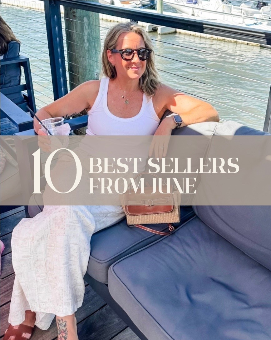 Junes top 10! 
All tops mediums EXCEPT the white vest, that’s a small. 
Quince Jeans are 29 regular. 
Chicos Jeans are 6/S (sized down 1)
Tinted SPF is shade 22

#LTKBeauty #LTKootd #LTKHome
