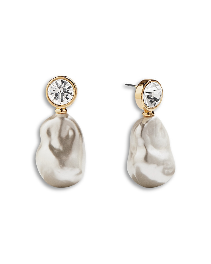 Baublebar Elizabeth Glass Pearl Earrings | Bloomingdale's (US)