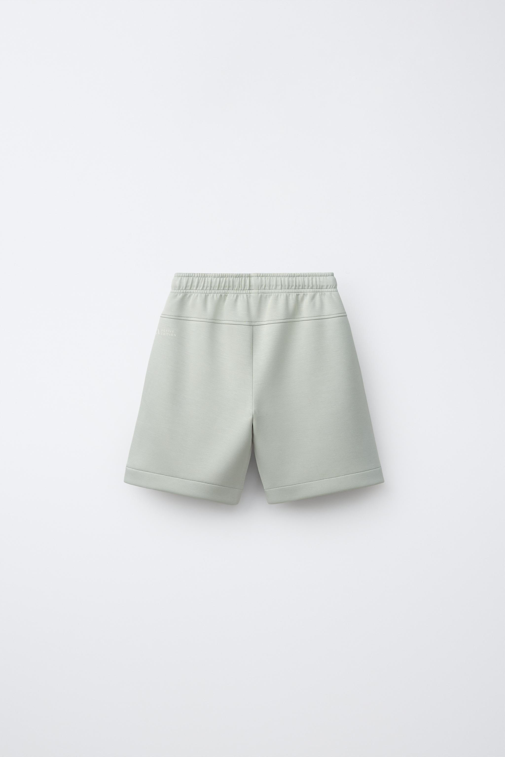 PIPED ATHLETIC SHORTS | Zara US