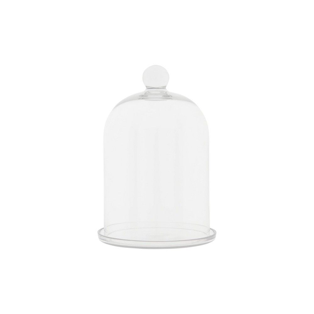 12"" x 7.5"" Glass Cloche with Glass Tray - 3R Studios | Target