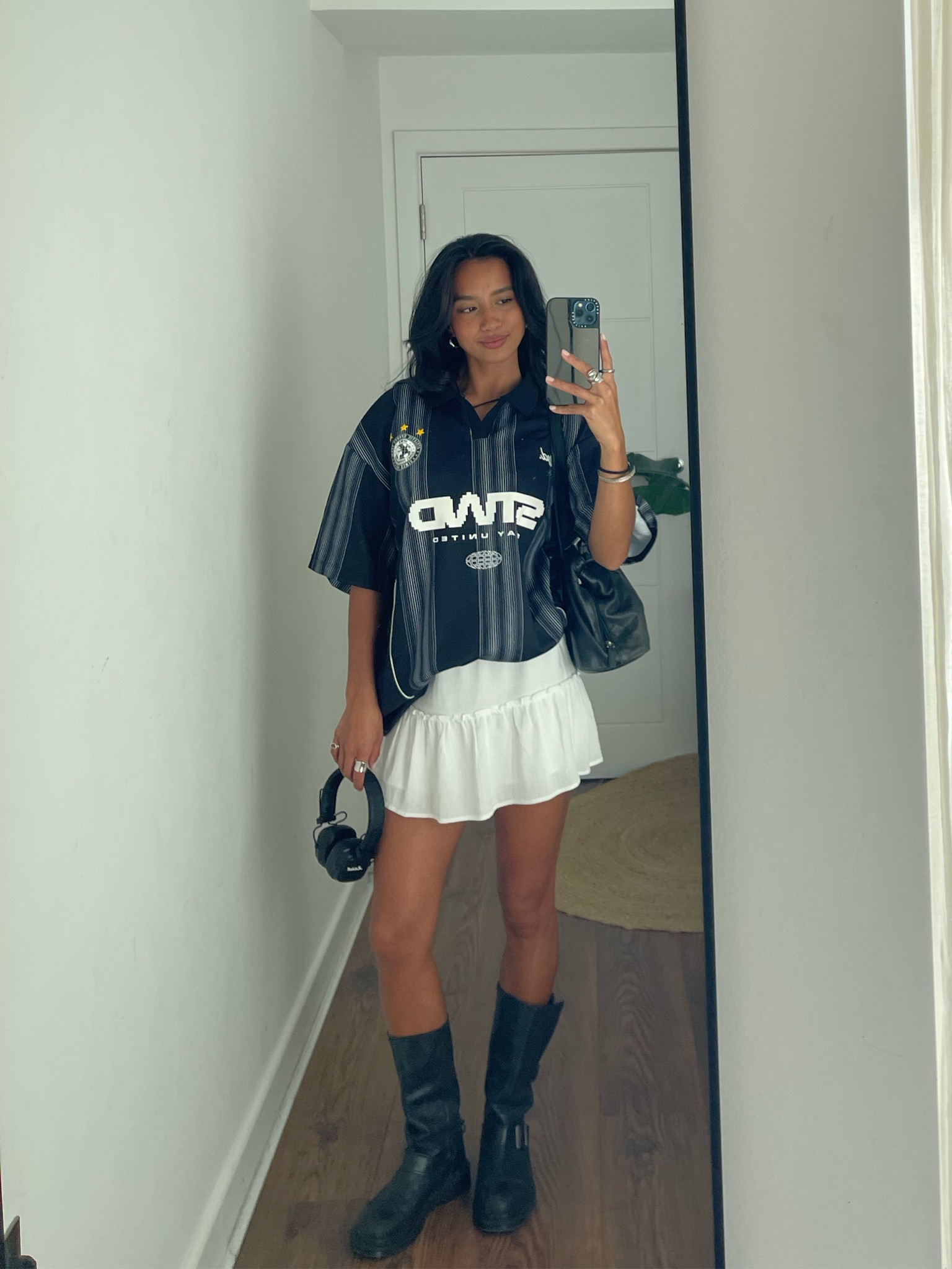 I can never commit to a full girly outfit so footy jerseys and skirts are a perfect balance for me

#LTKeurope #LTKstyletip #LTKsummer