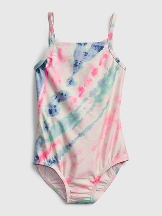 Toddler Recycled Tie-Dye Swim One-Piece | Gap (US)