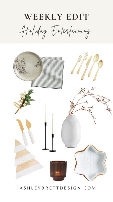 Christmas holiday entertaining essentials for a perfect tablescape. 

#christmasdecor #christmastable #charcuterie #vase 


#LTKhome #LTKHoliday #LTKGiftGuide