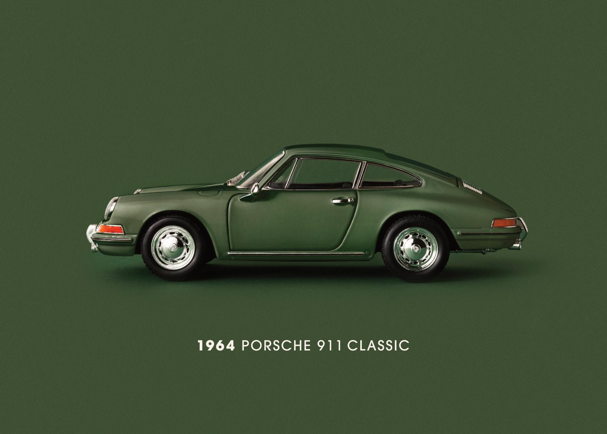 911 Classic Green Print | Desenio