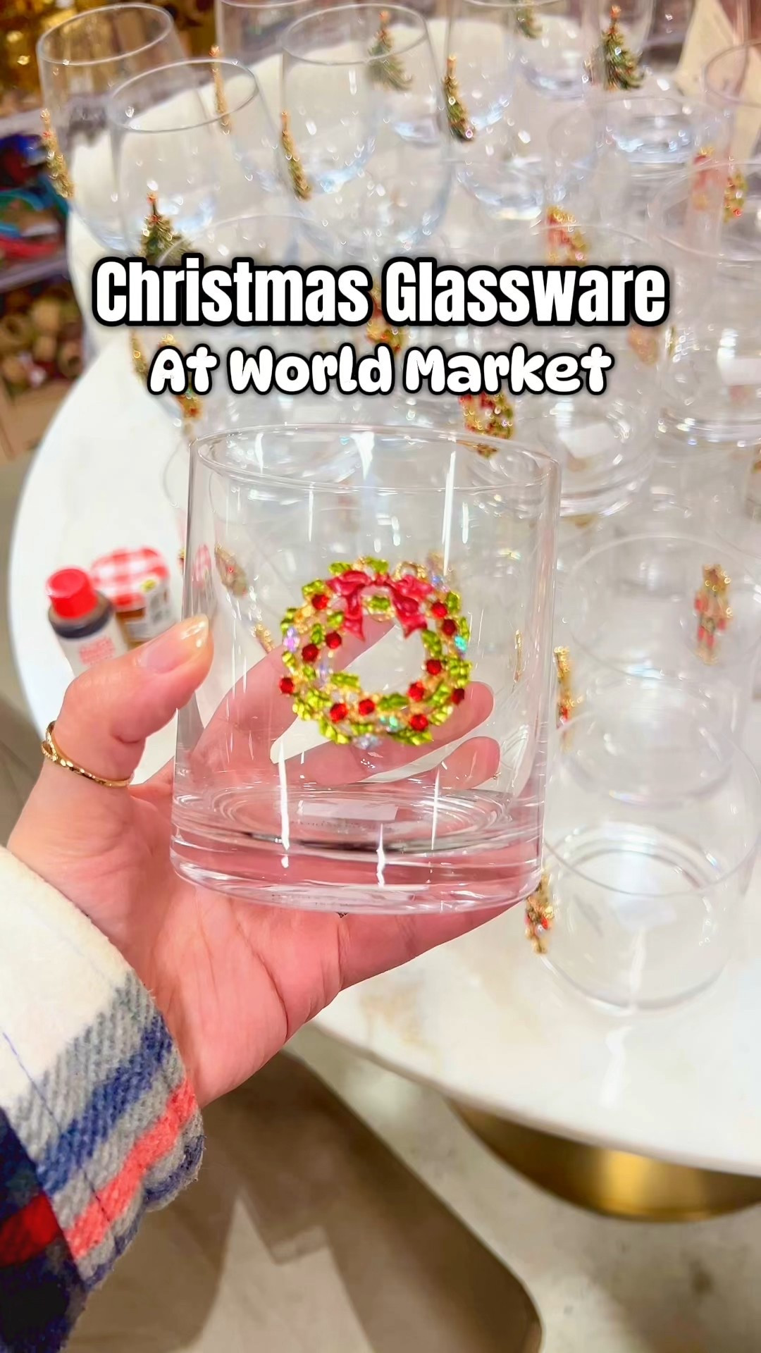 Christmas glassware at World Market! 

#LTKGiftGuide #LTKHome #LTKHoliday