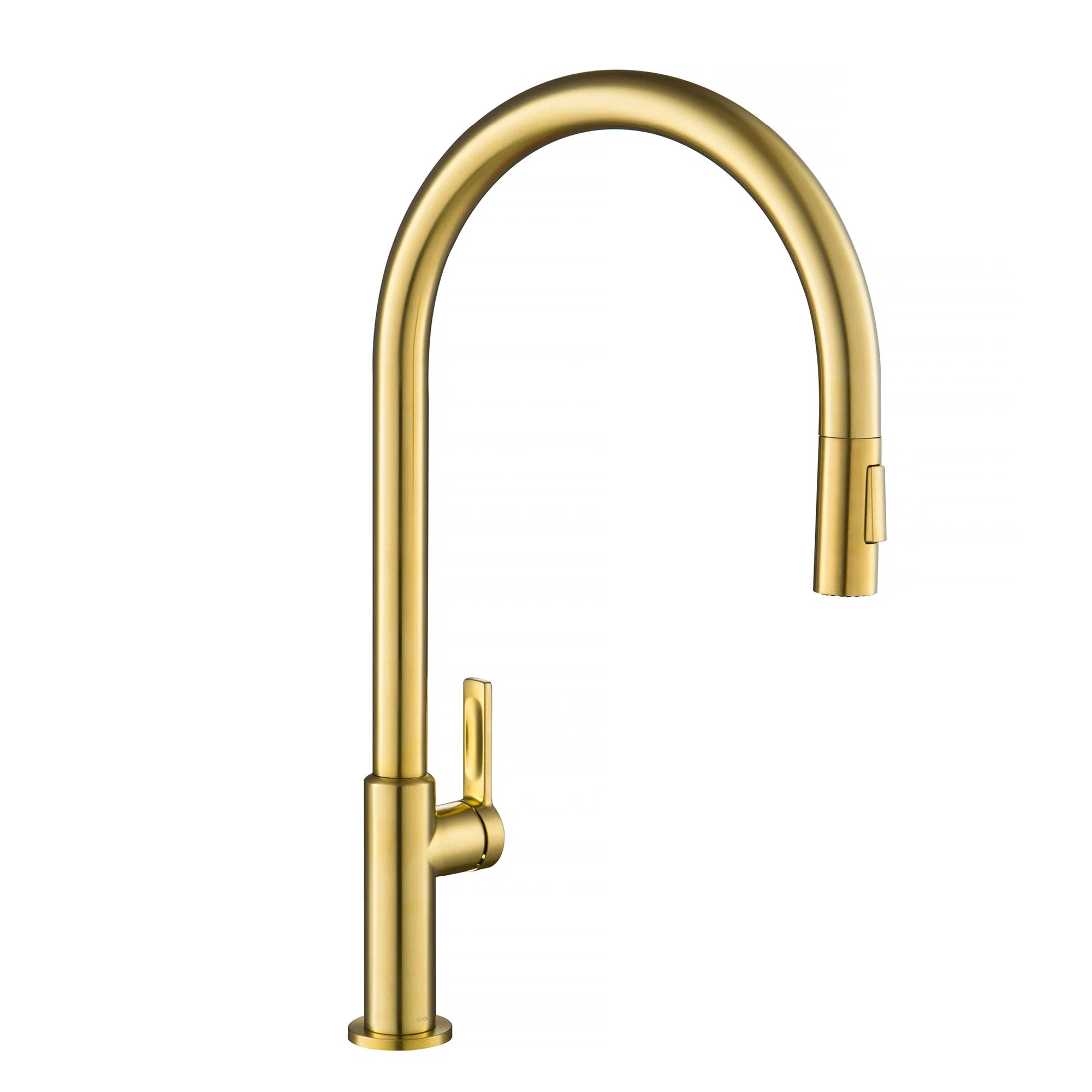 Oletto Single Handle Pull-Down Kitchen Faucet KPF-2821BB | Wayfair North America